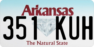 AR license plate 351KUH