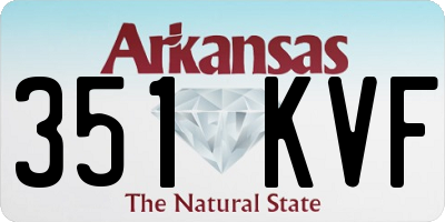 AR license plate 351KVF