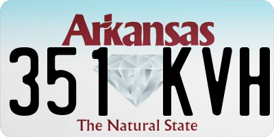 AR license plate 351KVH
