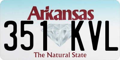 AR license plate 351KVL