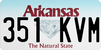 AR license plate 351KVM