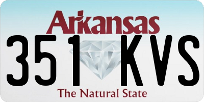 AR license plate 351KVS