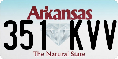 AR license plate 351KVV