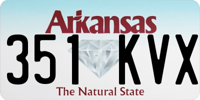 AR license plate 351KVX