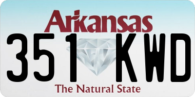 AR license plate 351KWD