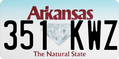 AR license plate 351KWZ