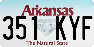 AR license plate 351KYF