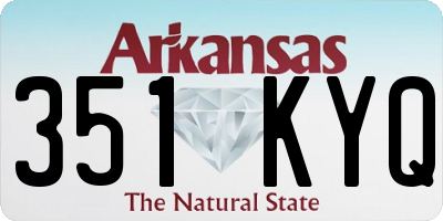 AR license plate 351KYQ