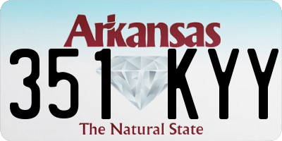 AR license plate 351KYY