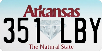 AR license plate 351LBY