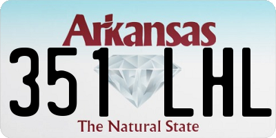AR license plate 351LHL