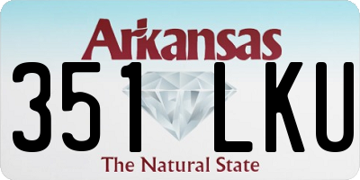 AR license plate 351LKU