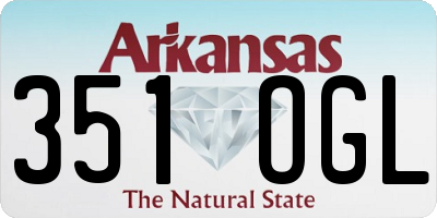 AR license plate 351OGL