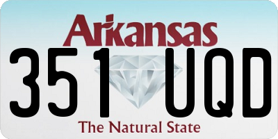 AR license plate 351UQD
