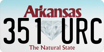 AR license plate 351URC