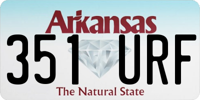 AR license plate 351URF