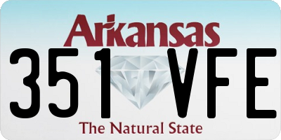 AR license plate 351VFE