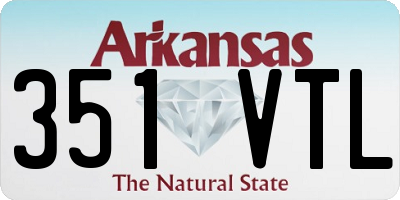AR license plate 351VTL