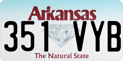 AR license plate 351VYB
