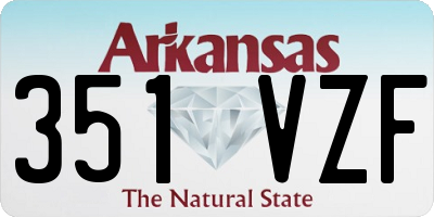 AR license plate 351VZF