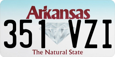 AR license plate 351VZI