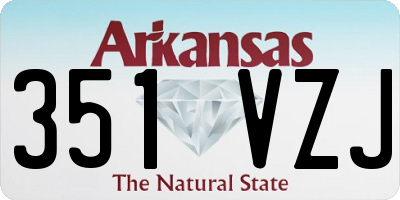 AR license plate 351VZJ