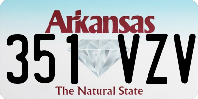 AR license plate 351VZV