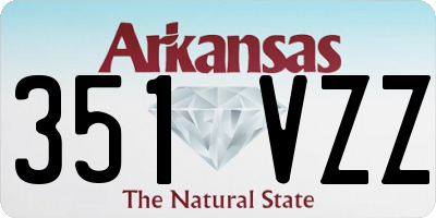 AR license plate 351VZZ