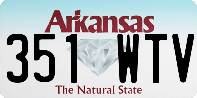 AR license plate 351WTV