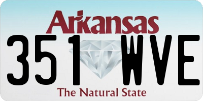 AR license plate 351WVE