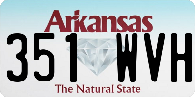 AR license plate 351WVH
