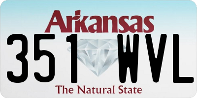 AR license plate 351WVL