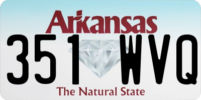 AR license plate 351WVQ