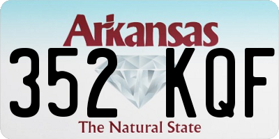 AR license plate 352KQF