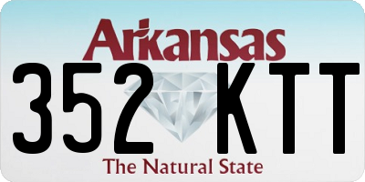 AR license plate 352KTT