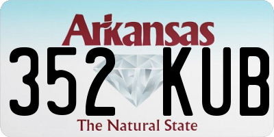 AR license plate 352KUB