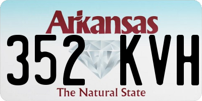 AR license plate 352KVH