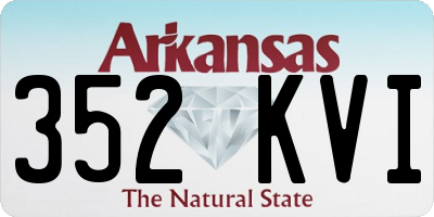 AR license plate 352KVI