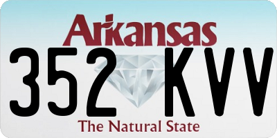 AR license plate 352KVV