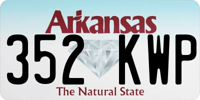 AR license plate 352KWP
