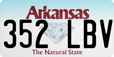 AR license plate 352LBV