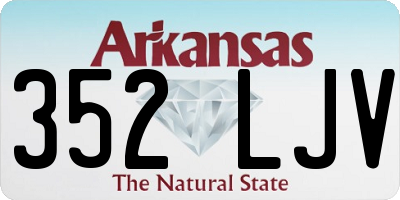 AR license plate 352LJV