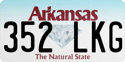 AR license plate 352LKG