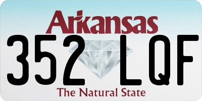 AR license plate 352LQF