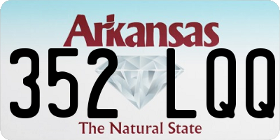 AR license plate 352LQQ