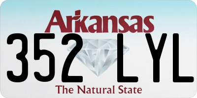 AR license plate 352LYL