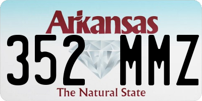 AR license plate 352MMZ