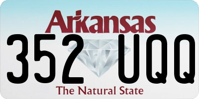 AR license plate 352UQQ