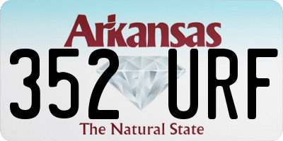 AR license plate 352URF