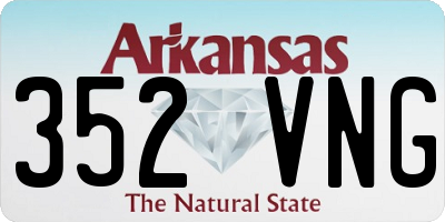 AR license plate 352VNG